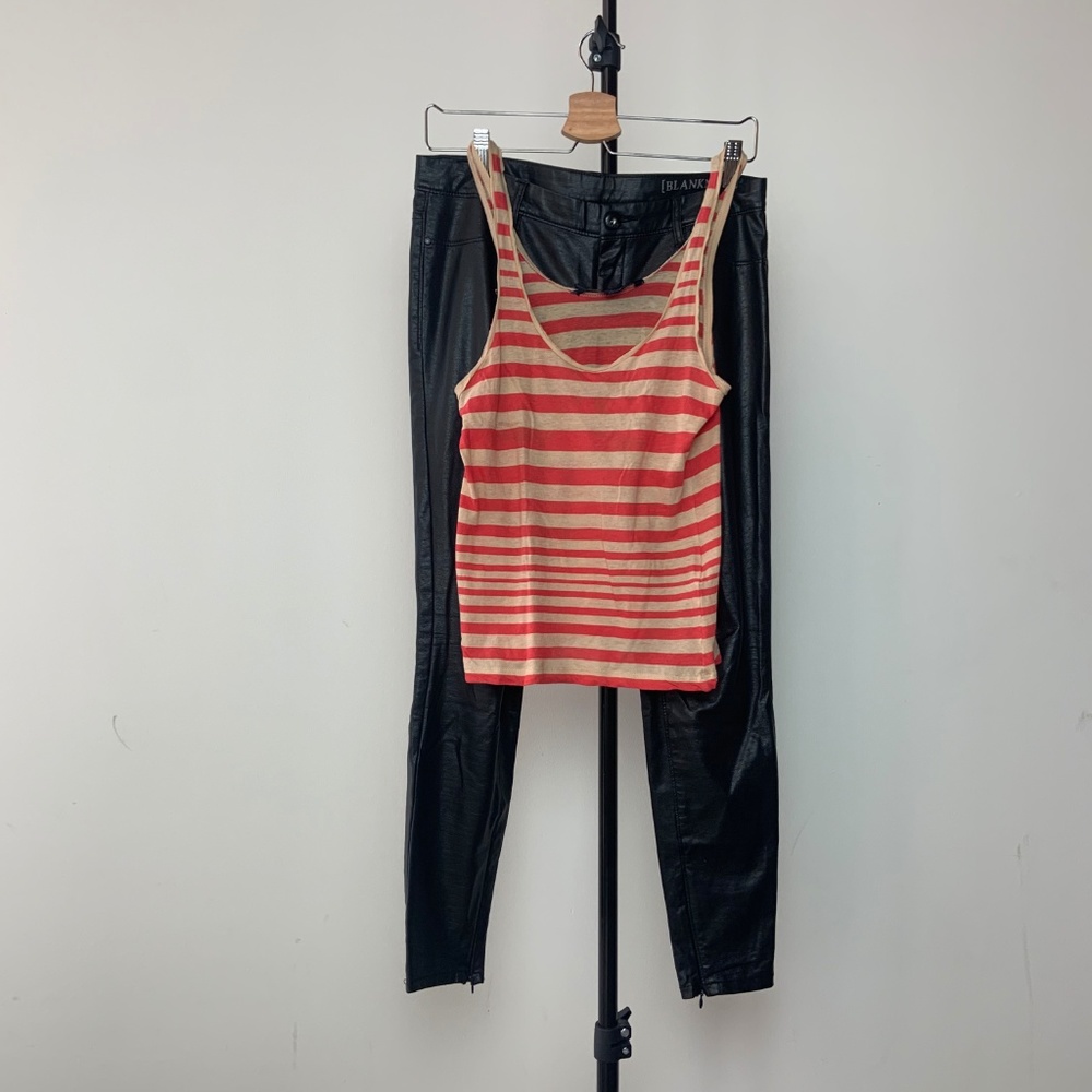 🛑SOLD🛑French Connection  Red Stripe Tank Top